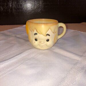 Vintage 1972 The Flintstones Bamm-Bamm plastic cup